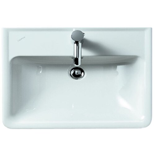 Laufen H8189510001041 Pro 55 x 48 cm pravokotni stenski keramični umivalnik z odprtino za armaturo Slike