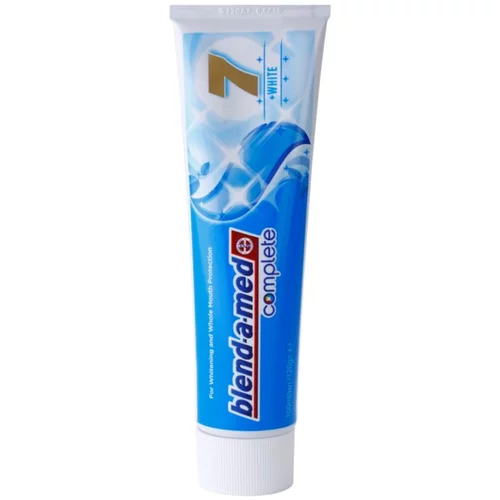 Blend a Med Complete 7 + White zobna pasta za popolno zaščito zob 100 ml