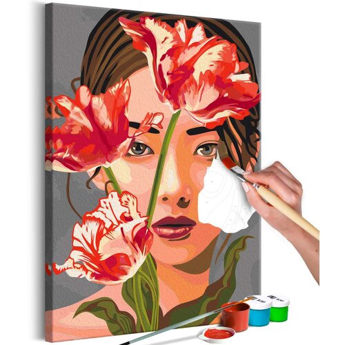  Slika za samostalno slikanje - Asian Beauty 40x60 Slike