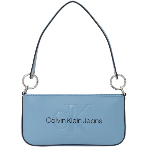 Calvin Klein Jeans Torba za čez ramo moder denim / črna