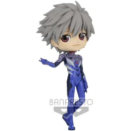 Bandai FIGURA QPOSKET EVANGELION KAWORU NAGISA PLUGSUIT, (20839417)