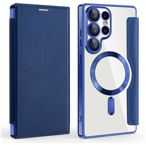  Maska za Samsung S25 Ultra/ S938B na preklop Coral Mag Case Book plava Cene