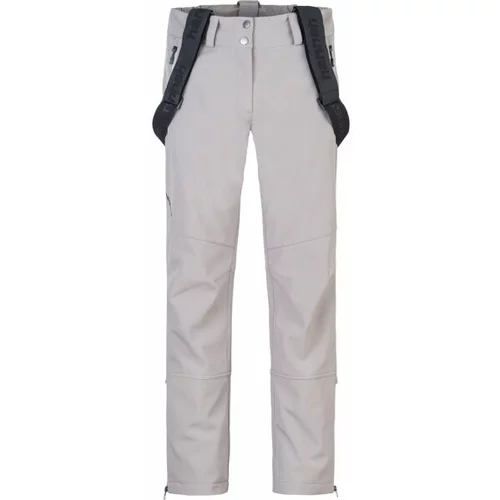HANNAH KENTA Ženske skijaške softshell hlače, siva, veličina