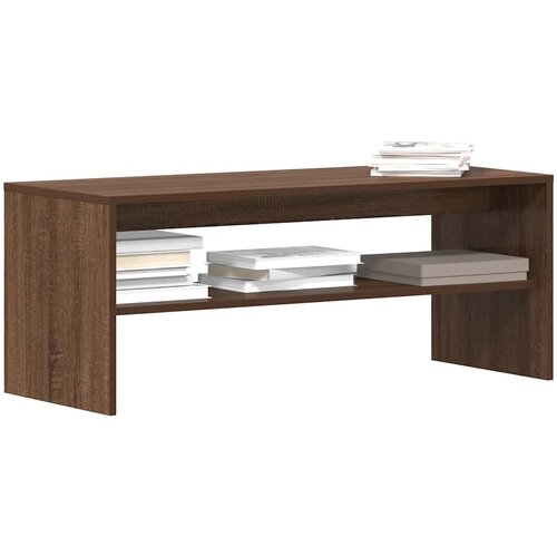 vidaXL TV omarica rjav hrast 100x40x40 cm inženirski les Cene