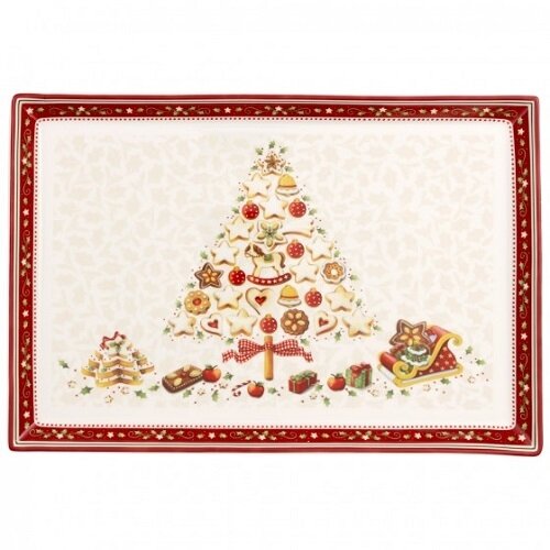  OVAL ZA KOLAČE 39*26,5CM 2850 WINTER BAKERY DELIGHT Cijene