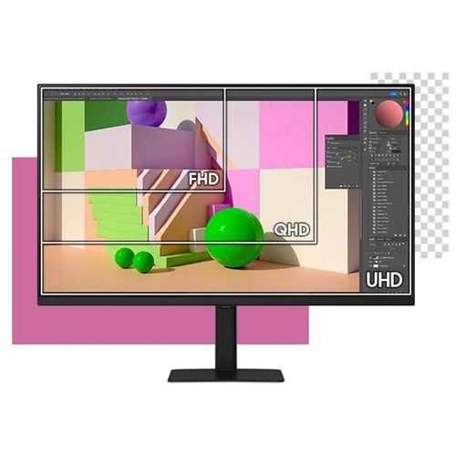 Samsung Monitor 32 SM LS32D700EAUXEN UHD VA