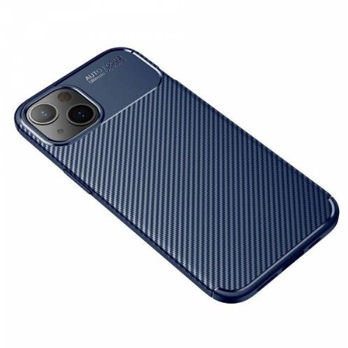 Nillkin silikonski ovitek carbon za iphone 13 pro - moder Slike