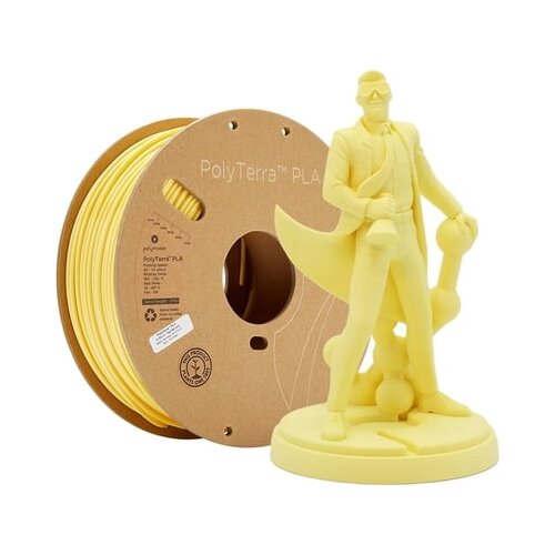 Polymaker PolyTerra PLA Banana - 1,75 mm / 1000 g Slike