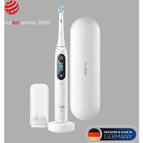 Oral-b električna četkica iO8 WHITE ALABASTER Slike