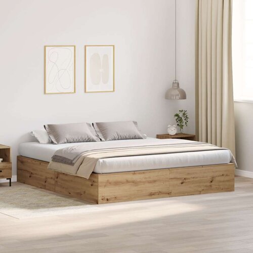 Postelja za shranjevanje Artisan Oak 180x200 cm, (22051229) Slike