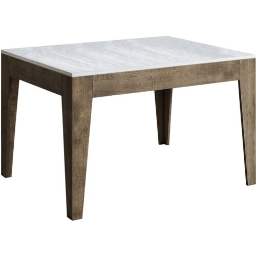 Itamoby &amp;nbsp; Cico Mix (90x120/180 cm) - bela, barva nog: oreh - raztegljiva jedilna miza, (20842175) Slike