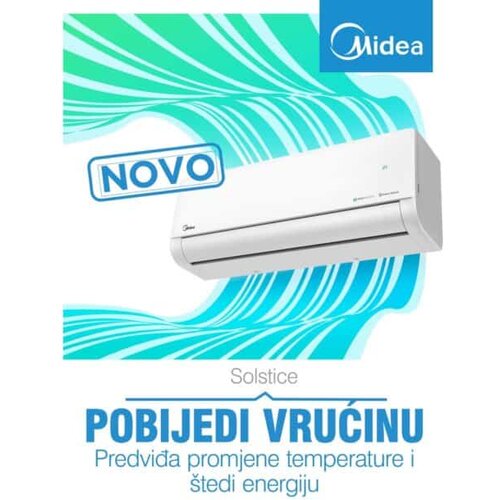  KLIMA UREĐAJ MIDEA SOLISTICE 18ka A+++ do -25&deg;C &ndash; AI EcoMaster Cijene