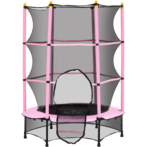 HOMESTAR Otro&scaron;ki trampolin 140x140x190 cm roza, (5000227794) Cene