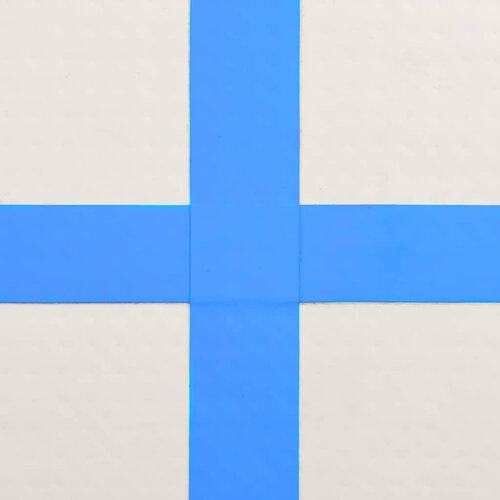  Strunjača na napuhavanje s crpkom 700 x 100 x 15 cm PVC plava Slike