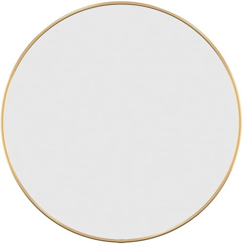Maison Chic Stensko Ogledalo - Zrcalo - Kozmetično ogledalo zlate &Oslash; 50 cm okroglo, (21698148) Cene