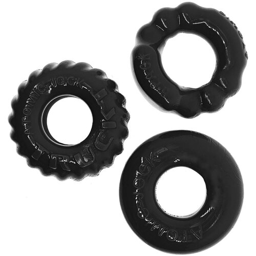 Oxballs Bonemaker 3-Pack Cockring Kit Black Cijene