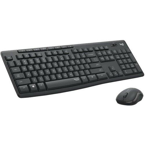 Logitech MK295 Silent Wireless Combo US tastatura + miš crna Slike