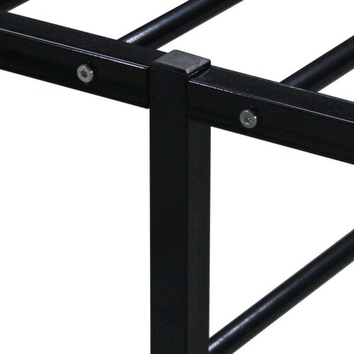 VidaXL okvir za krevet crni metalni 100 x 200 cm Slike