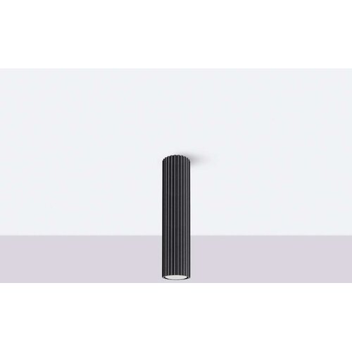  Sollux SL.1570 - Spot svetiljka KARBON 1xGU10/10W/230V 30 cm crna Slike