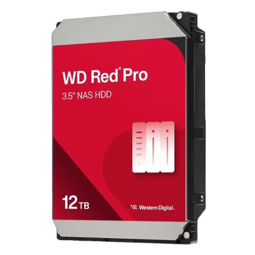 Western Digital Red Pro 12TB 3,5" SATA3 512MB 7200rpm WD122KFBX NAS trdi disk Cene