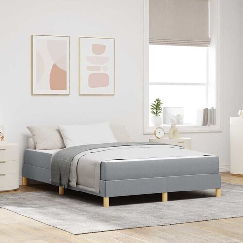 vidaXL Krevet s opruga kutije Taupe, Brown 140 x 190 cm Cene