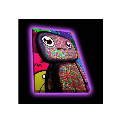 Wallity Zidna slika sa LED osvjetljenjem 4570POPARTDACT-005, 45x70 cm Cijene