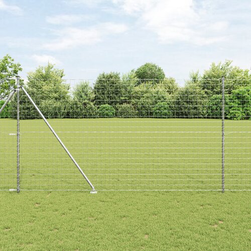 vidaXL evropska ograja z 7 konicami 1.6x10 m cinkano jeklo Cene