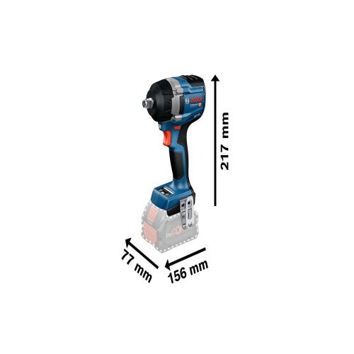 Bosch akumulatorski udarni odvrtač gds 18V-750 c, 2x8,0Ah procore + punjač + l-boxx 136 06019L9002 Slike