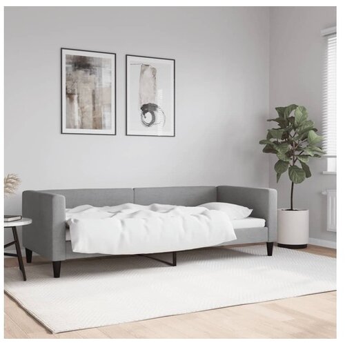 vidaXL Dnevni krevet svjetlosivi 80 x 200 cm od tkanine Cene
