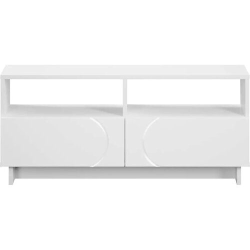  TV stalak 90 x 34.5 x 40 cm Bijela Konstruirano drvo - Bijela 90 x 34.5 x 40 cm Slike