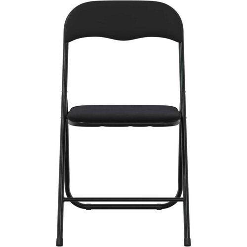  Sklopiva stolica 2 pcs Crna 48 x 44 x 78 cm Bar&amp;scaron;un - 2 Slike