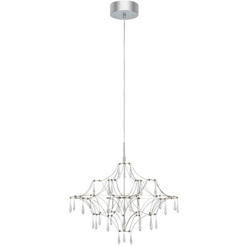 Markslöjd LED viseća svjetiljka u srebrnoj boji ø 60 cm Efesos – Cijene