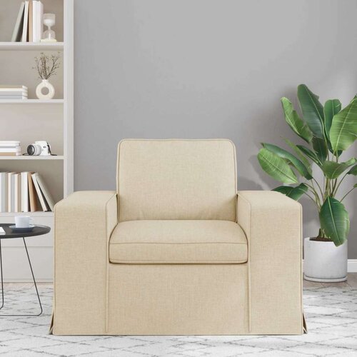 SOFA Krema 102 x 80 x 82 cm Metal Slike