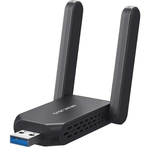 Mercusys MA72XH AX1800 High Gain Wi-Fi 6 USB Adapter, 574 Mbps at 2.4 GHz + 1201 Mbps at 5 GHz, 2 x High... Cijene