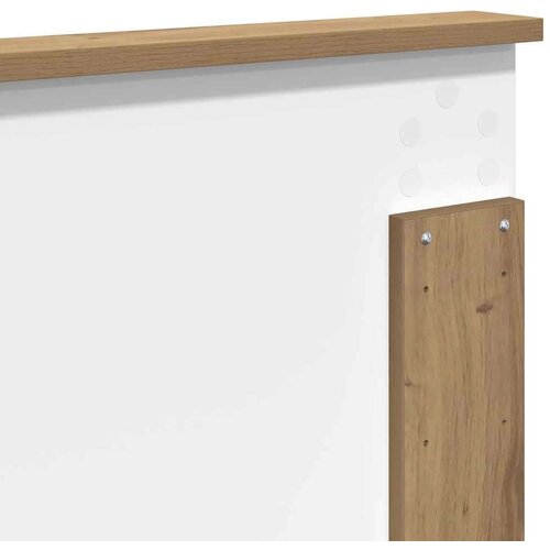 vidaXL uzglavlje umjetnički hrast 120 cm konstruirano drvo Cene