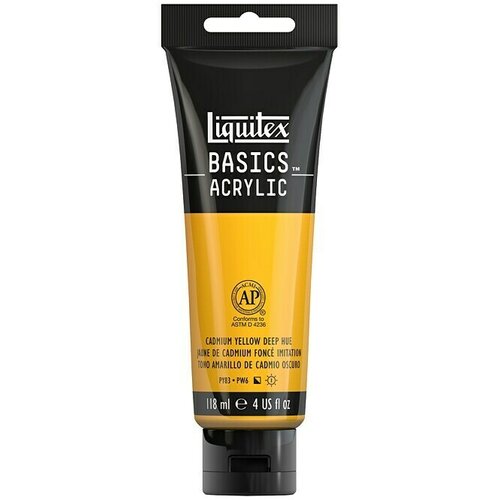 LIQUITEX Basics Akrilna boja (Kadmij tamnožuto, 118 ml) Cijene