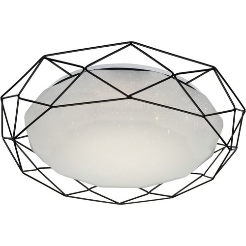 Candellux Lighting bela led stropna svetilka s kovinskim senčilom 43x43 cm sven Cene