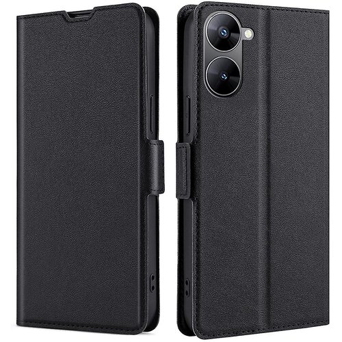 INORCO Ovitek za telefon Realme V30 5G/V30t, odporen na udarce, PU usnje, preklopno stojalo, za&amp;scaron;čitni pokrov reže za kartice, (22033570) Slike