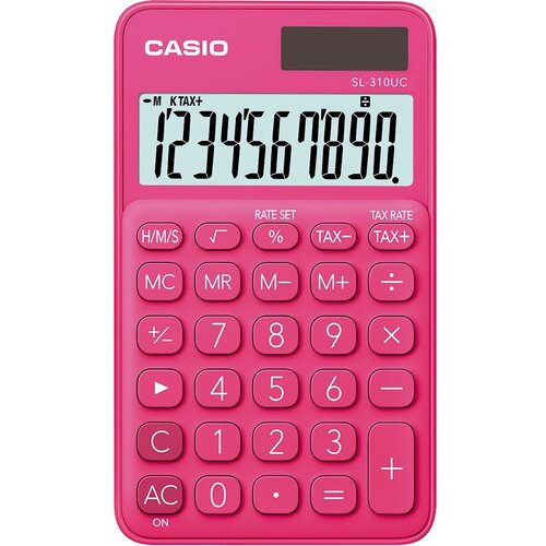 Casio SL 310 Džepni kalkulator Crvena Cene