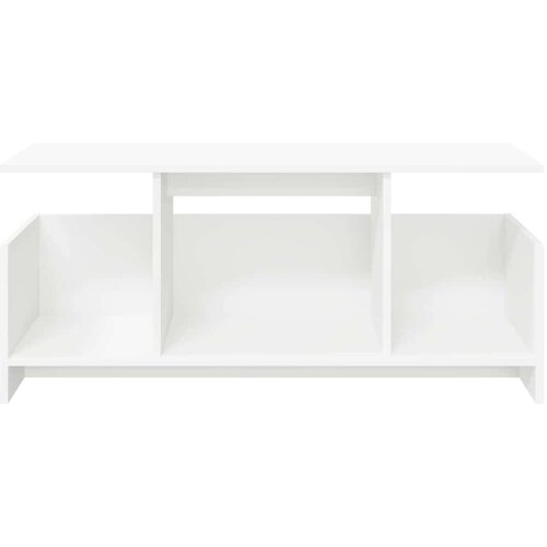  stalak Bijelo 102 x 35 x 45 cm Konstruirano drvo Slike