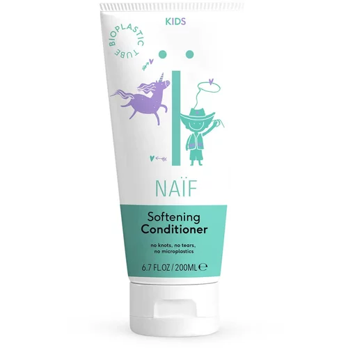 Naif Kids Softening Conditioner regenerator za jednostavno raščešljavanje kose za djecu 200 ml