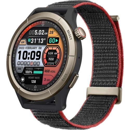 Xiaomi Pametni sat, 1.45" AMOLED, vodootporan 5ATM, BT, GPS - Amazfit Cheetah Pro Black Cijene
