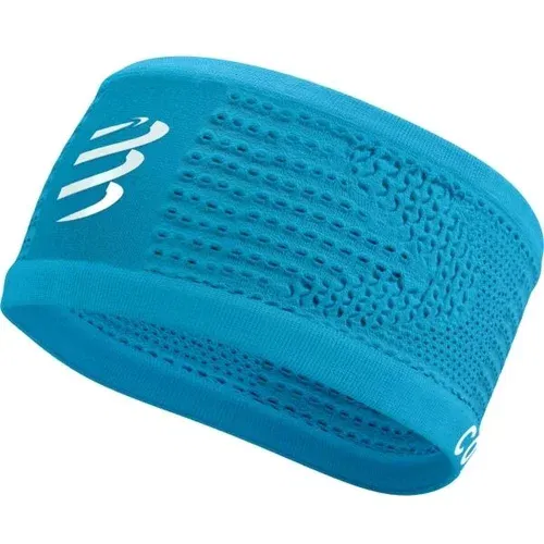 Compressport HEADBAND ON/OFF Sportska traka za glavu, svjetlo plava, veličina