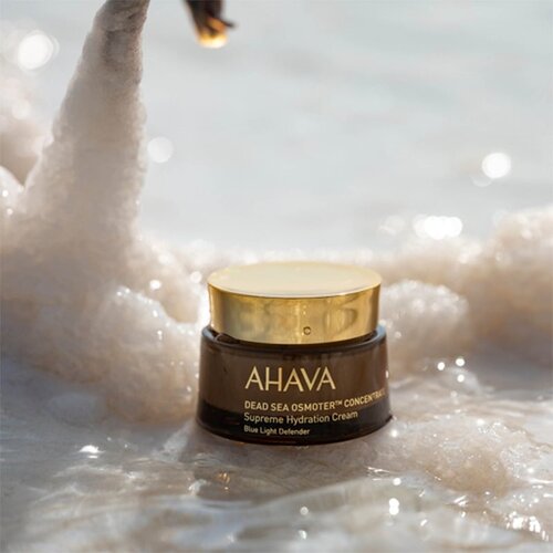 Ahava dead Sea Osmoter Concentrate hidratantna dnevna krema za kožu s za&amp;scaron;titom od plavog svjetla 50 ml za žene Slike