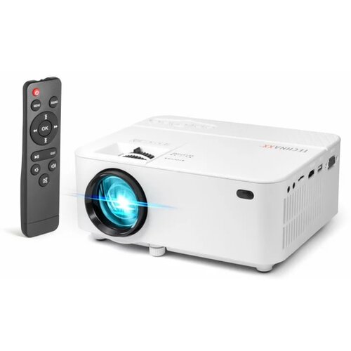 Technaxx TX-113 podatkovni projektor projektor s standardno projkcijo 1800 ansi lumnov 800x480 bela Slike