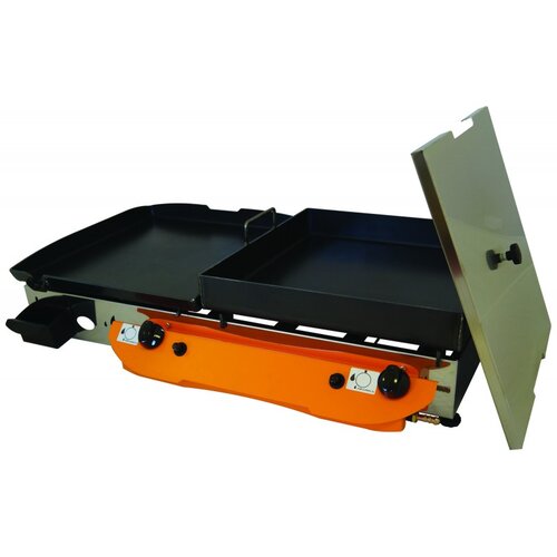 Gorenc Kombinovani Plinski ro&scaron;tilj Lotus 80, 2 ploče, 2x5kW, 80x40cm Cene