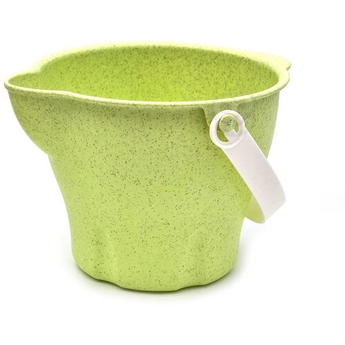 Woopie green set kanti za pijesak s automobilom 11 kom. biorazgradiv organski materijal Slike