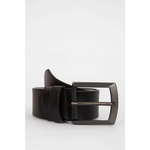 Defacto Men's Faux Leather Jean Belt