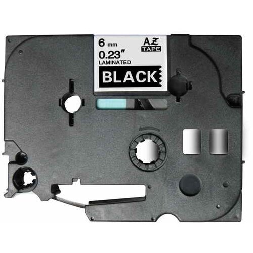 Brother Tze-315 združljiv laminirani trak - 6 mm x 8 metrov bel/črn, (21405765) Cene