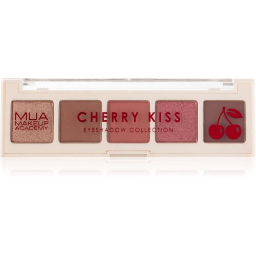 MUA Makeup Academy Eyeshadow Collection 5 Shade Palette paleta senčil za oči odtenek Cherry Kiss 3.8 g Cene